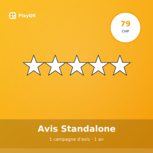 PlayQR Avis — Standalone